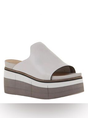 Naked Feet Flow Heeled Sandal in Mist